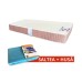 Set Saltea SuperOrtopedica Lux Saltex 900x2000 + Husa cu elastic